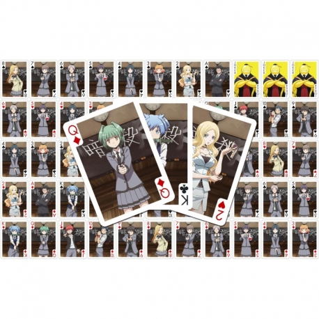 Assassination Classroom Baraja de Naipes Characters