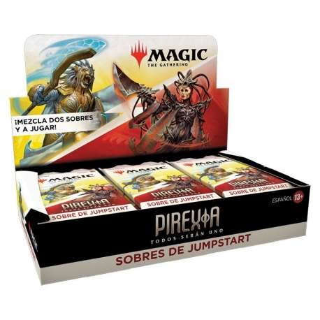 Magic the Gathering Pirexia: Todos serán uno Caja de sobres de Jumpstart (18) (Castellano)