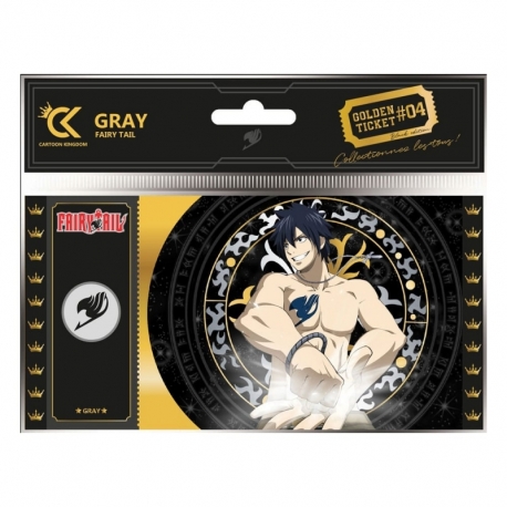 Fairy Tail Golden Ticket Black Edition - 04 Gray Caja (10)