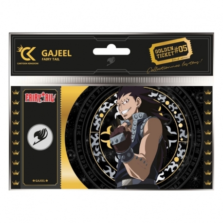 Fairy Tail Golden Ticket Black Edition - 05 Gajeel Caja (10)