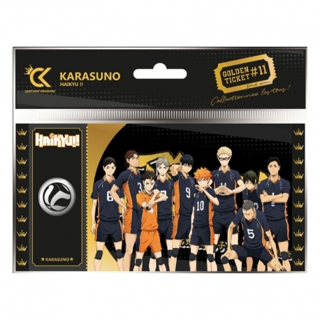 Haikyu!! Golden Ticket Black Edition - 11 Karasuno Caja (10)
