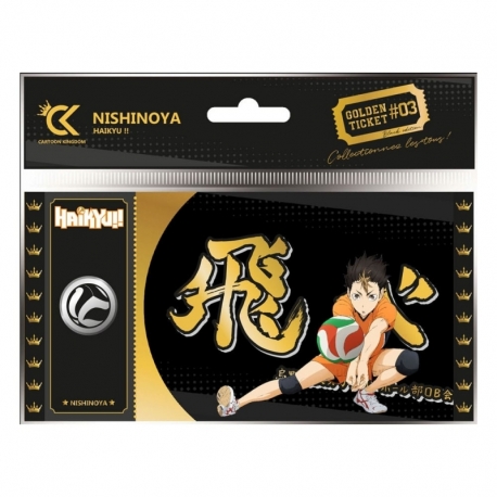 Haikyu!! Golden Ticket Black Edition - 03 Nishinoya Caja (10)