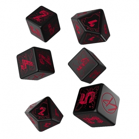Cyberpunk Pack de Dados Night City Essential (6)