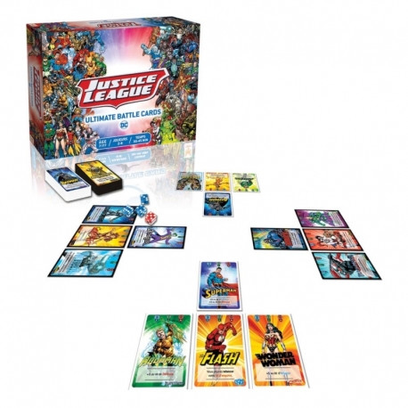 DC Comics Justice League Ultimate Battle Cards Card Game (French)