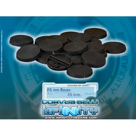 Blister con 20 peanas de 25mm