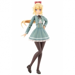 Sousai Shojo Teien Maqueta Plastic Model Kit 1/10 Ritsuka Saeki St. Iris Gauken Girls' High School Winter Clothes 16 cm