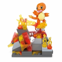Pokémon MEGA Building Kit Charmander's Fire-Type Twist