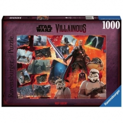 Star Wars Villainous Puzzle Moff Gideon (1000 piezas) - Embalaje dañado