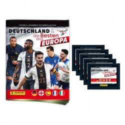 DFB Deutschland 2024 und die Besten aus Europa Sticker Collection Starter Pack (German)