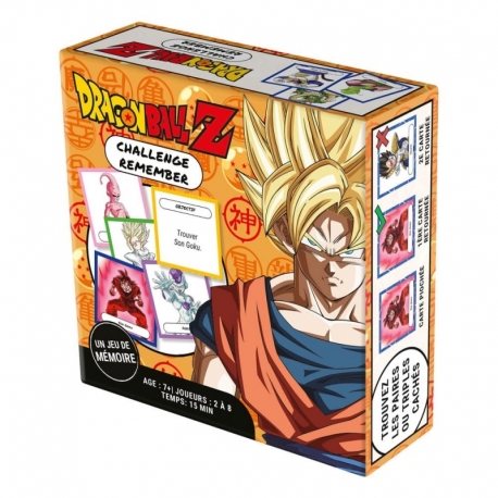 Dragon Ball Z Juego de Cartas Remember Challenge *Edición (Francés)*