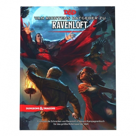 Dungeons & Dragons: Van Richtens Ratgeber Zu Ravenloft – Deutsche Ausgabe | Quellenbuch Für Horror-Kampagnen