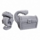D&D Nolzur's Marvelous Miniatures Pack de 2 Miniaturas sin pintar 50th Anniversary Mimics