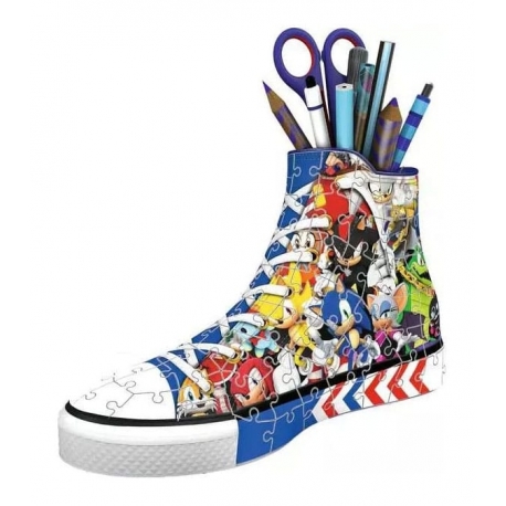 Sonic - The Hedgehog Puzzle 3D Sneaker (108 pieces)