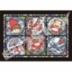Ponyo Jigsaw Puzzle Stained Glass Ponyos everywhere (208 pieces)