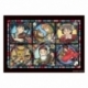 Susurros del corazón Otedama Puzzle Stained Glass Characters Gallery (208 piezas)