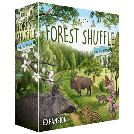 Juego de mesa Forest Shuffle Linde del bosque de Lookout Games