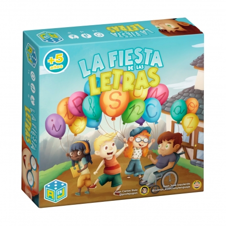 The educational game La Fiesta de las Letras from Átomo Games