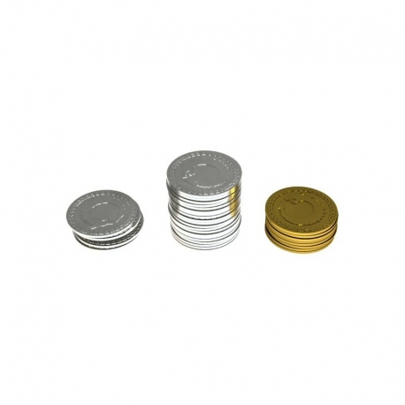 Coins for Temple of Horrors board game from Eclipse Editorial