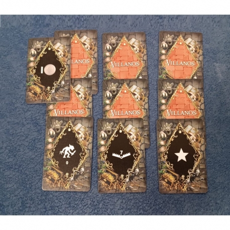Cartas extra para juego de mesa Temple of Horrors de Eclipse Editorial