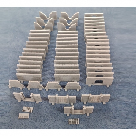 Set Walls for Temple of Horrors board game from Eclipse Editorial
