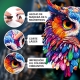 Wooden Puzzle – Owl – 300 pieces by Escape Welt