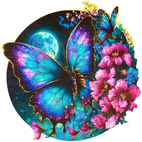 Wooden Puzzle – Butterfly – 300 pieces by Escape Welt