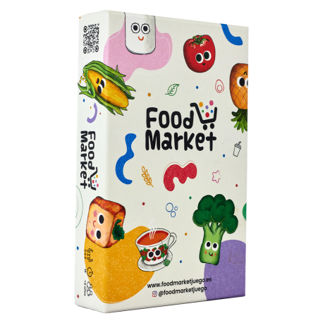 Juego de mesa educativo Food Market de Átomo Games