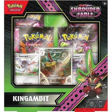 Pokemon TCG - SV 6.5 Ilustrator Rare Collection Kingambit (Castellano) de Bandai