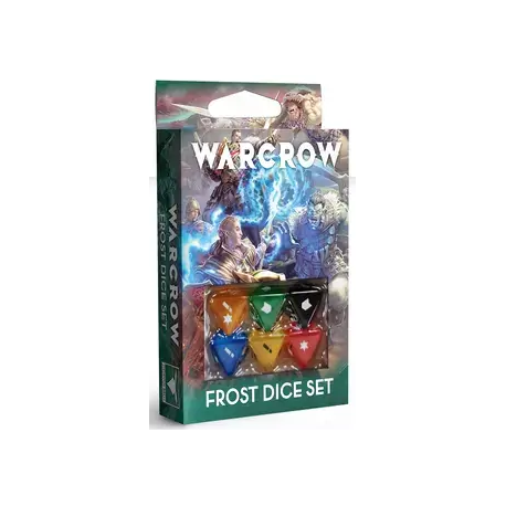 Warcrow Frost Dice Set de Corvus Belli