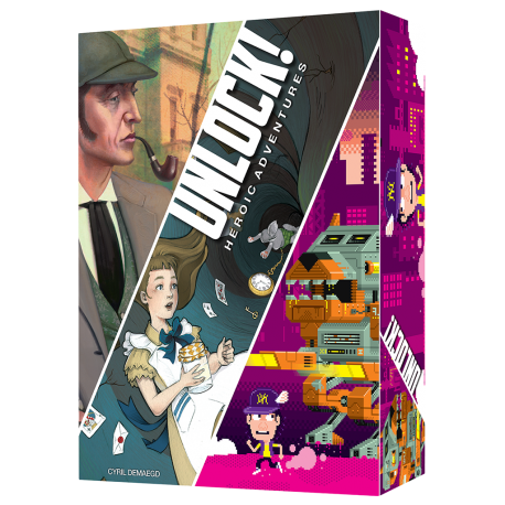 Juego de mesa Unlock! Heroic Adventures de Space Cowboys