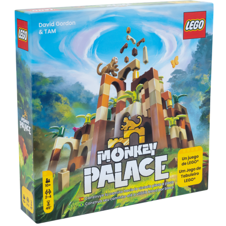 The Lego and Dotted Games Monkey Palace board game