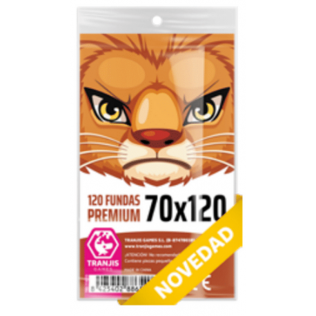 LION sleeves 70x120mm Tranjis Games
