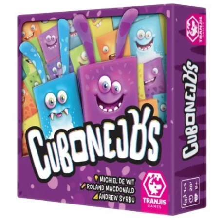 Cubonejos educational card game by Tranjis Games