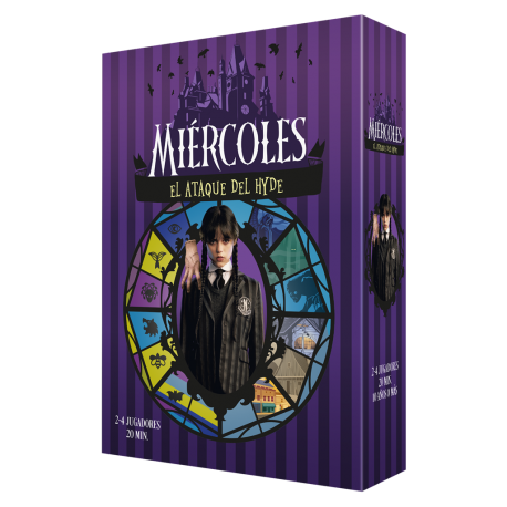 The board game Wednesday - The Hydes Attack by Mixlore