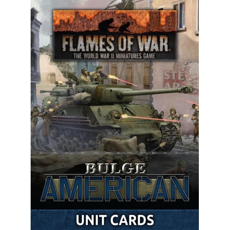 Flames of War Bulge: American Unit Cards EN de Gale Force Nine