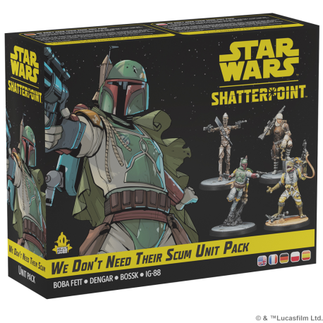 Star Wars: Shatterpoint We Don’t Need Their Scum Squad Pack (Multi language) from Atomic Mass Games