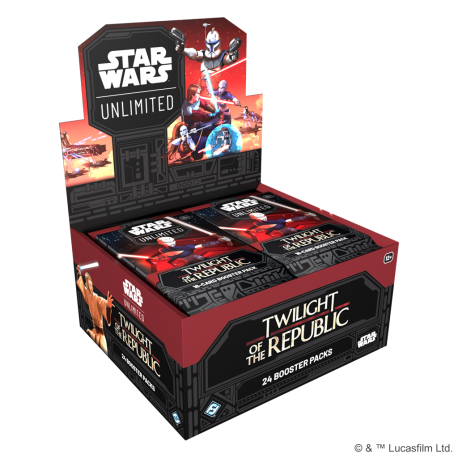 TCG Star Wars: Unlimited - Twilight of the Republic Booster Display (24 Booster) from Fantasy Flight Games