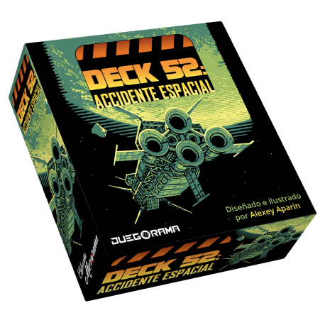 Juego de cartas DECK 52: Accidente espacial de Juegorama