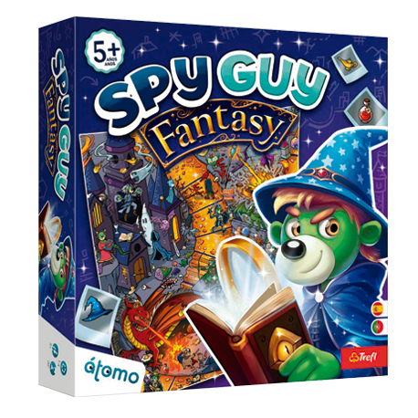 Spy Guy Fantasy board game from Átomo Games