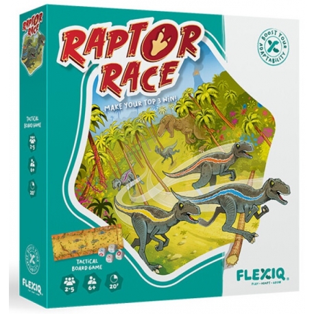 Flexiq Raptor Race Board Game