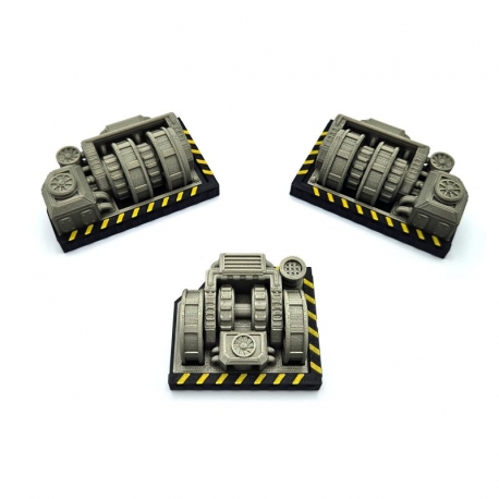 3-Piece Engines for Nemesis Board Game by BG Expansions