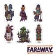 Faraway: Wooden Meeples board game by Maldito Games