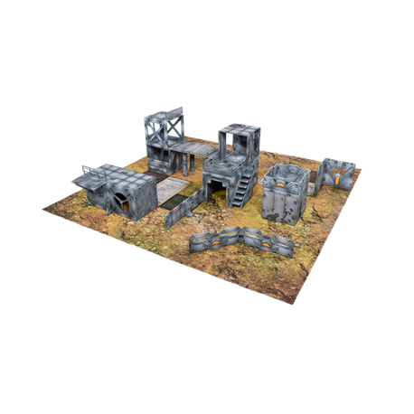 Halo: Flashpoint Deluxe Buildable 3D Terrain Set by Mantic Games