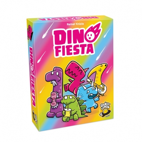 Juego de cartas Dino Fiesta de Rocket Lemon Games