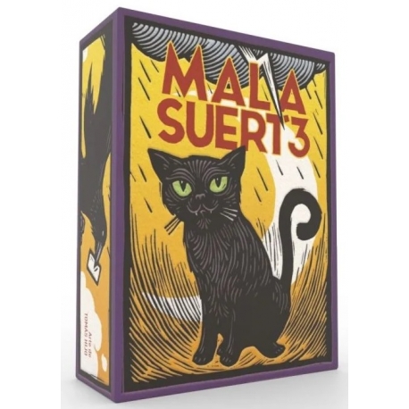 Juego de cartas Mala Suerte de Zacatrus
