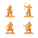 Expansión Arqueros de Dominio del cielo del juego de miniaturas Canción de Hielo y Fuego de Cool Mini or Not