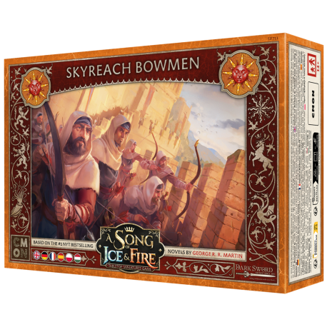 Expansión Arqueros de Dominio del cielo del juego de miniaturas Canción de Hielo y Fuego de Cool Mini or Not