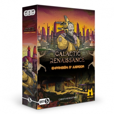 5th Player Expansion for Galactic Renaissance Board Game by Gen X Games