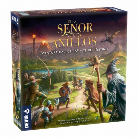 Board game The Lord of the Rings: Adventure to Mount Doom from Devir