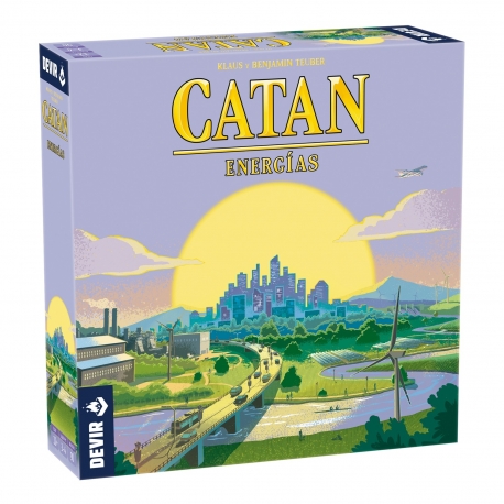 Juego de mesa Los Colonos de Catan Energías de Devir